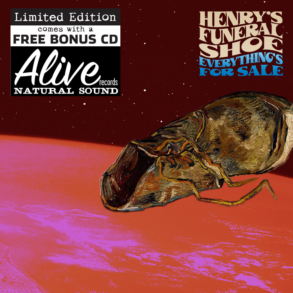 Henry's Funeral Shoe Everything's For Sale PURPLE VINYL