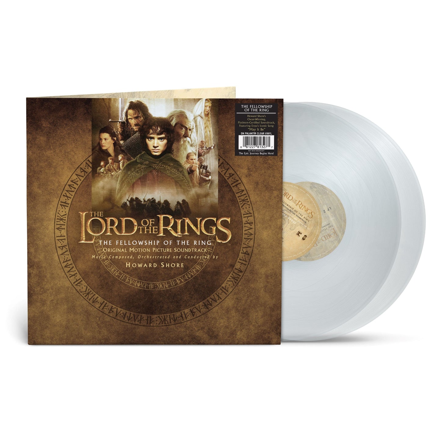 Howard Shore Fellowship of the Ring (Indie Exclusive, Palantir Clear)