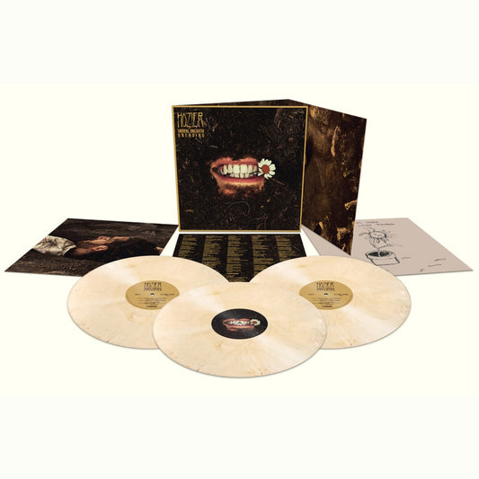 HOZIER Unreal Unearth Unending (140 Gram Tooth White Vinyl) (3 Lp's)