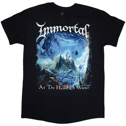 Immortal At The Heart Of Winter – Black (Back Print)