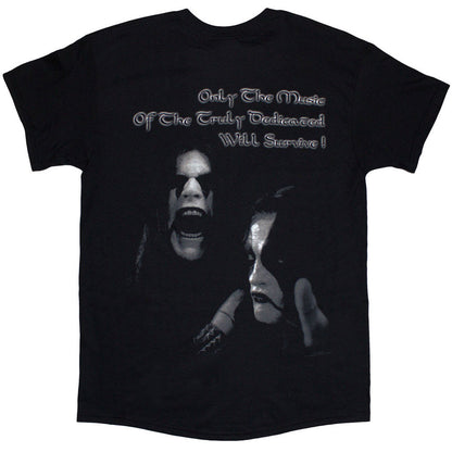 Immortal At The Heart Of Winter – Black (Back Print)