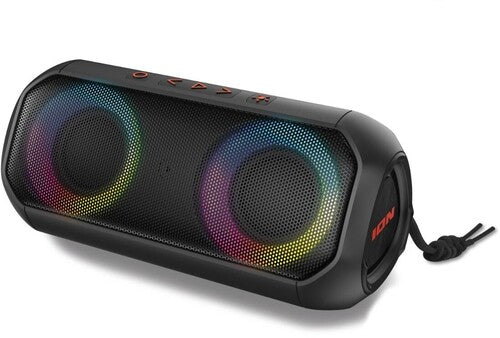 Ion Ion iSP156 Uber Boom Portable Bluetooth Speaker - IP66 All Weather - 40W (Black) (Large Item, Bluetooth)
