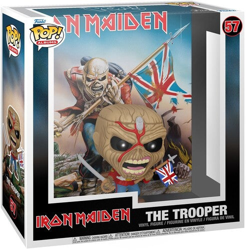 Iron Maiden FUNKO POP! ALBUMS: Iron Maiden - The Trooper (Large Item, Vinyl Figure)