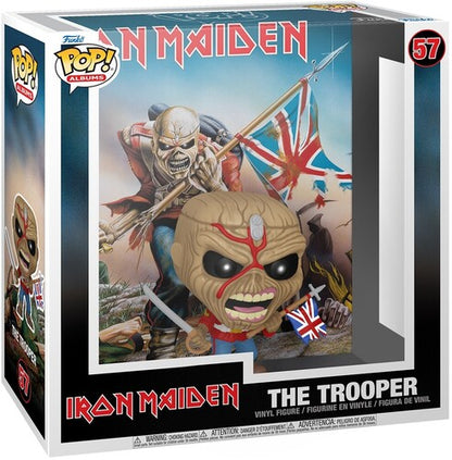 Iron Maiden FUNKO POP! ALBUMS: Iron Maiden - The Trooper (Large Item, Vinyl Figure)