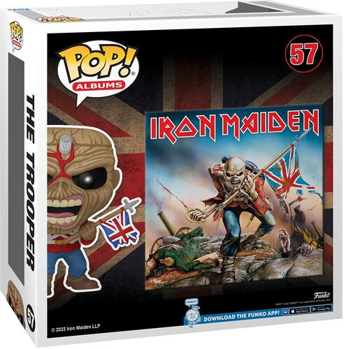 Iron Maiden FUNKO POP! ALBUMS: Iron Maiden - The Trooper (Large Item, Vinyl Figure)