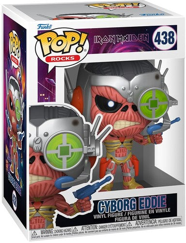 Iron Maiden FUNKO POP! Rocks: Iron Maiden - Cyborg Eddie (Vinyl Figure)