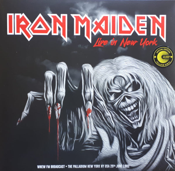 Iron Maiden Live In New York: Palladium June 29th, 1982 (Yellow Vinyl) [Import]