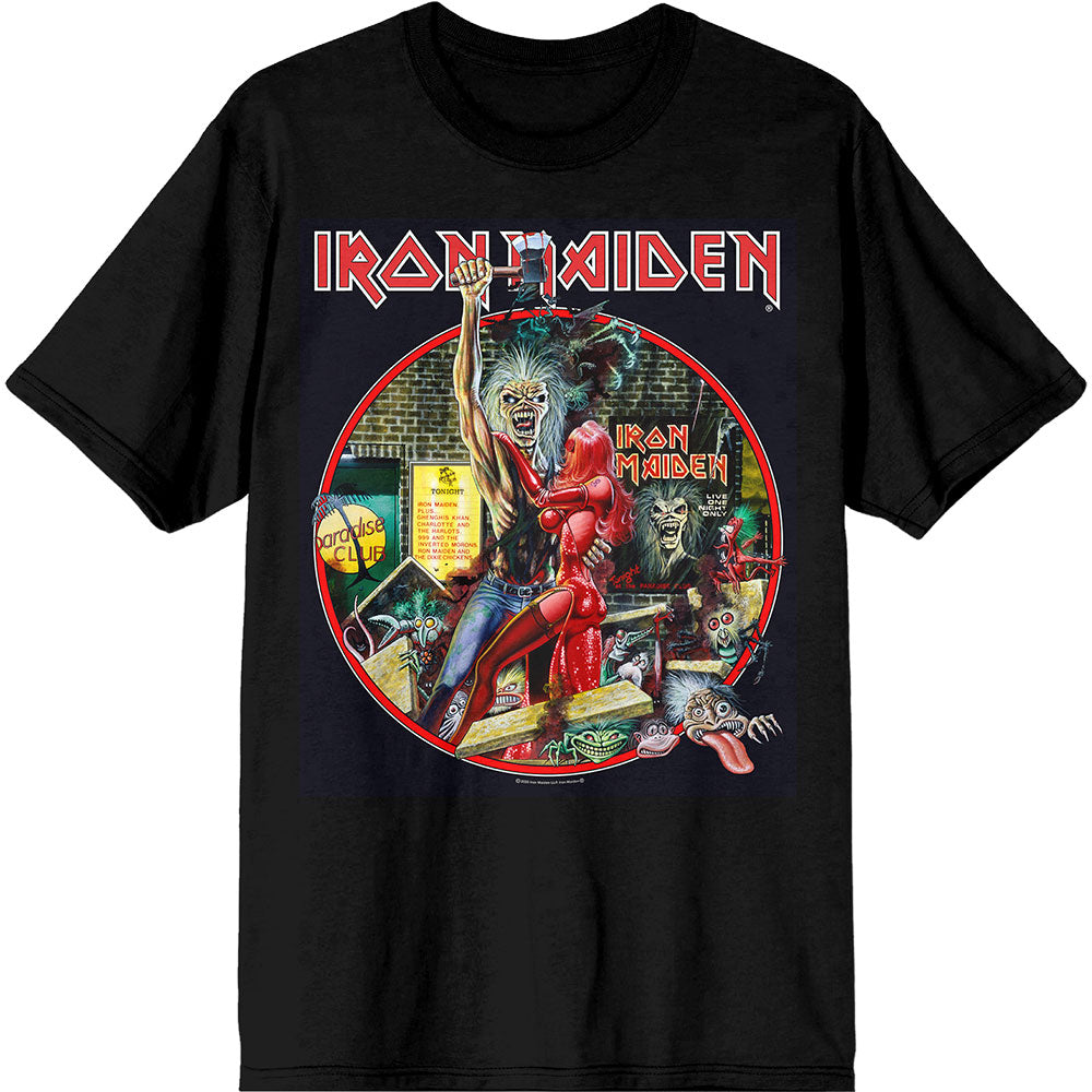 Iron Maiden Paradise Club Circle Black