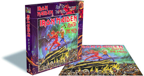 Iron Maiden RockSaws - Iron Maiden Run To The Hills (500 Piece Jigsaw Puzzle)