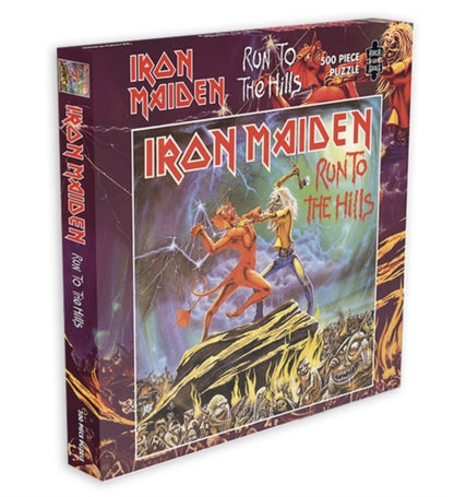Iron Maiden RockSaws - Iron Maiden Run To The Hills (500 Piece Jigsaw Puzzle)