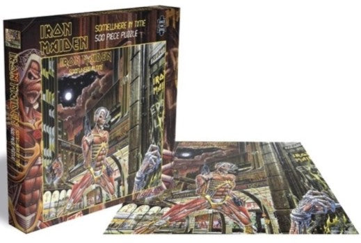 Iron Maiden RockSaws - Iron Maiden Somewhere In Time (500 Piece Jigsaw Puzzle)