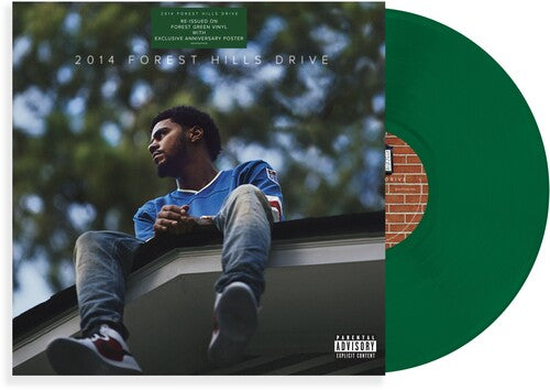 J. Cole 2014 Forest Hills Drive [Explicit Content] (Indie Exclusive, Limited Edition, Colored Vinyl, Green) (2 Lp's)