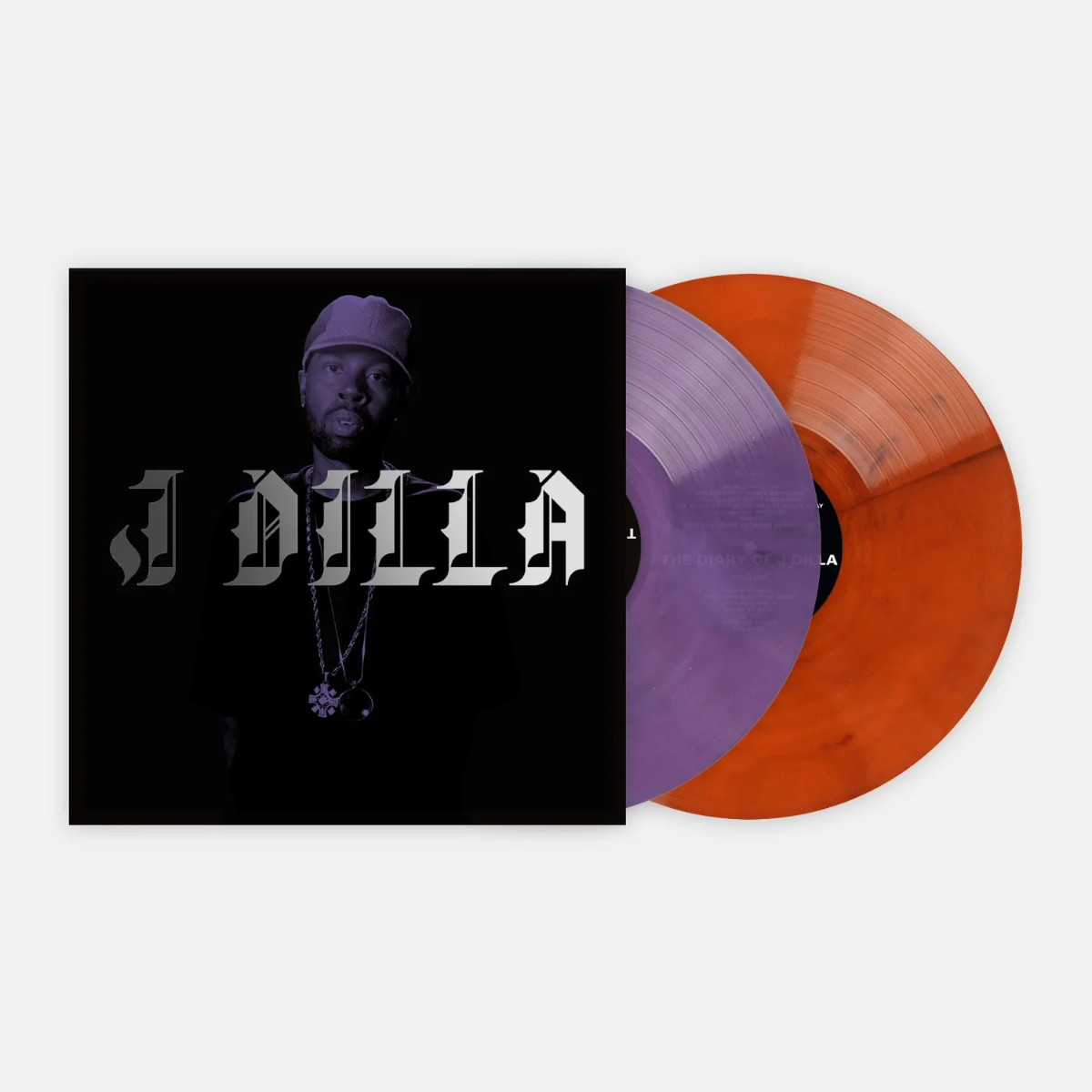 J Dilla The Diary of J Dilla (Limited Edition, Purple & Orange Marble Colored Vinyl) (2 Lp)
