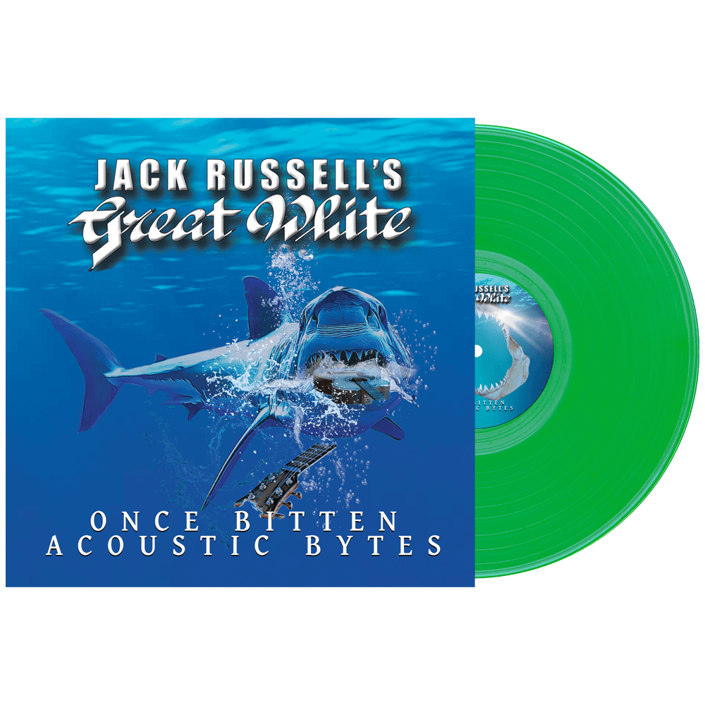 Jack Russell'S Great White Once Bitten Acoustic Bytes (Green Vinyl)