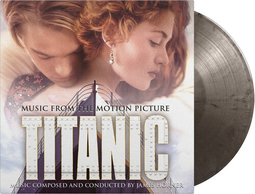 James Horner Titanic (Original Soundtrack) (Colored Vinyl, Silver, Black, 180 Gram Vinyl, Limited Edition) [Import] (2 Lp's)
