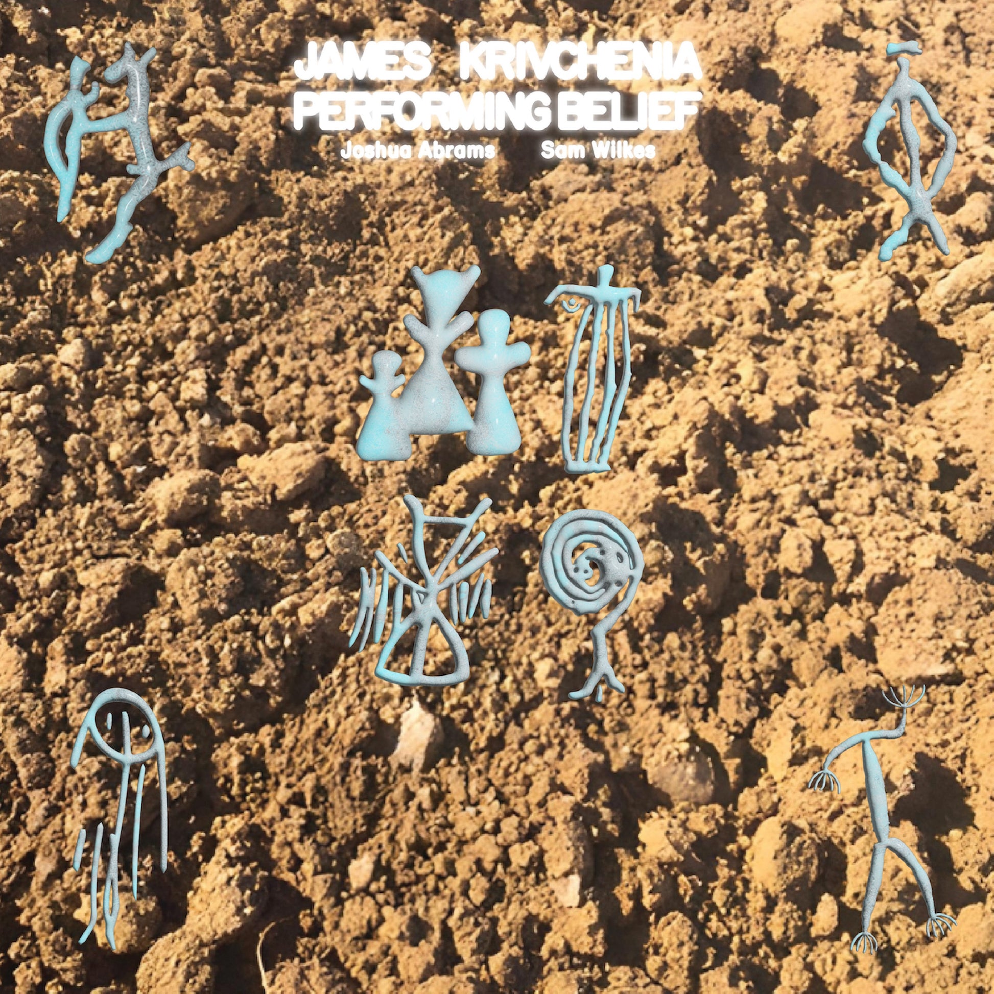 JAMES KRIVCHENIA Performing Belief (Blue Vinyl)