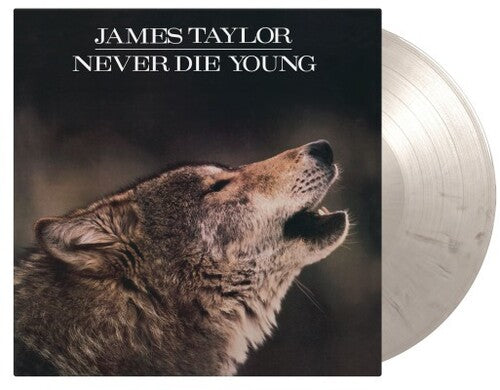 James Taylor Never Die Young (Limited Edition, 180-Gram White & Black Marble Colored Vinyl) [Import]