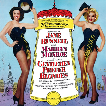 Jane Russell & Marilyn Monroe Gentlemen Prefer Blondes (Limited Edition, Transparent Vinyl) [Import]