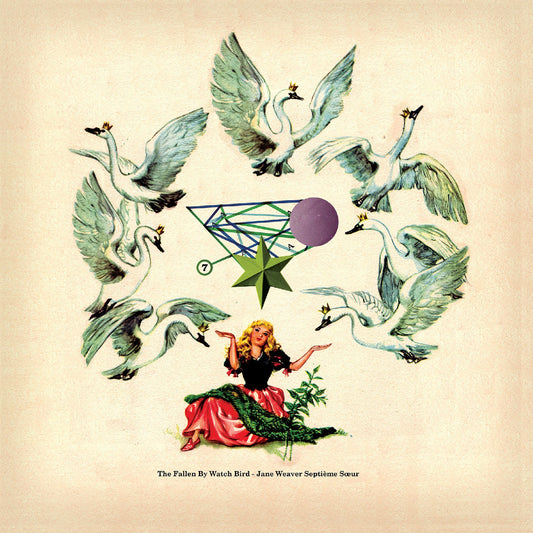 Jane Weaver The Fallen By Watch Bird (Expanded Edition) (Marine & Cream Vinyl)