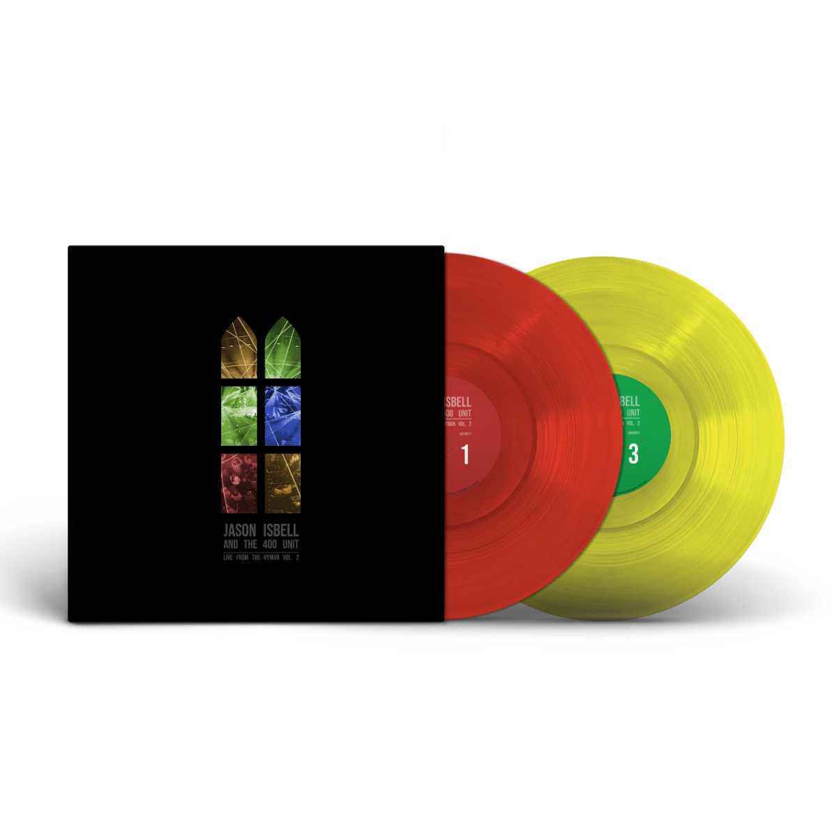 Jason Isbell & The 400 Unit Live From The Ryman 2 (Indie Exclusive, Colored Vinyl, Yellow, Red) (2 Lp)