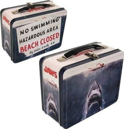 Jaws Jaws - No Swimming / Beach Closed (Tin Lunchbox)