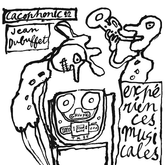 JEAN DUBUFFET Experiences Musicales De Jean Dubuffet