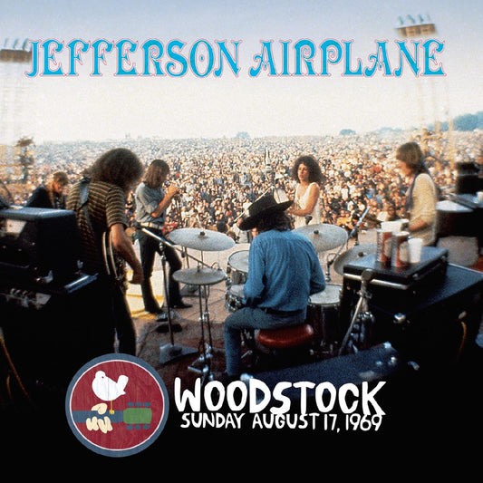 Jefferson Airplane Woodstock Sunday August 17, 1969 (Iridescent Clouds Breaking Blue Vinyl, Double Gatefold Jacket With Liner Notes And Photos) (3 Lp's)