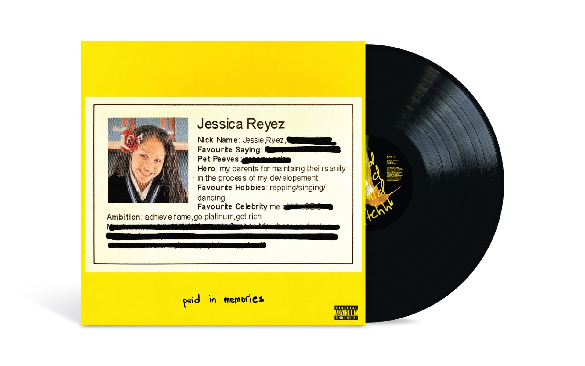 Jessie Reyez Paid In Memories (Black LP)