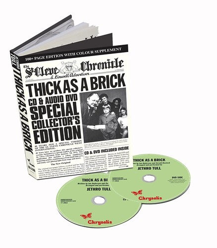 Jethro Tull Thick As A Brick (40th Anniversary Special Edition) (With DVD, Special Edition, Anniversary Edition)