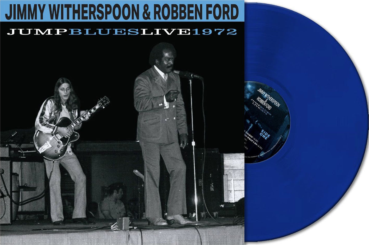 Jimmy Witherspoon & Robben Ford Jump Blues Live 1972 (Indie Exclusive) (Cobalt Blue Vinyl)