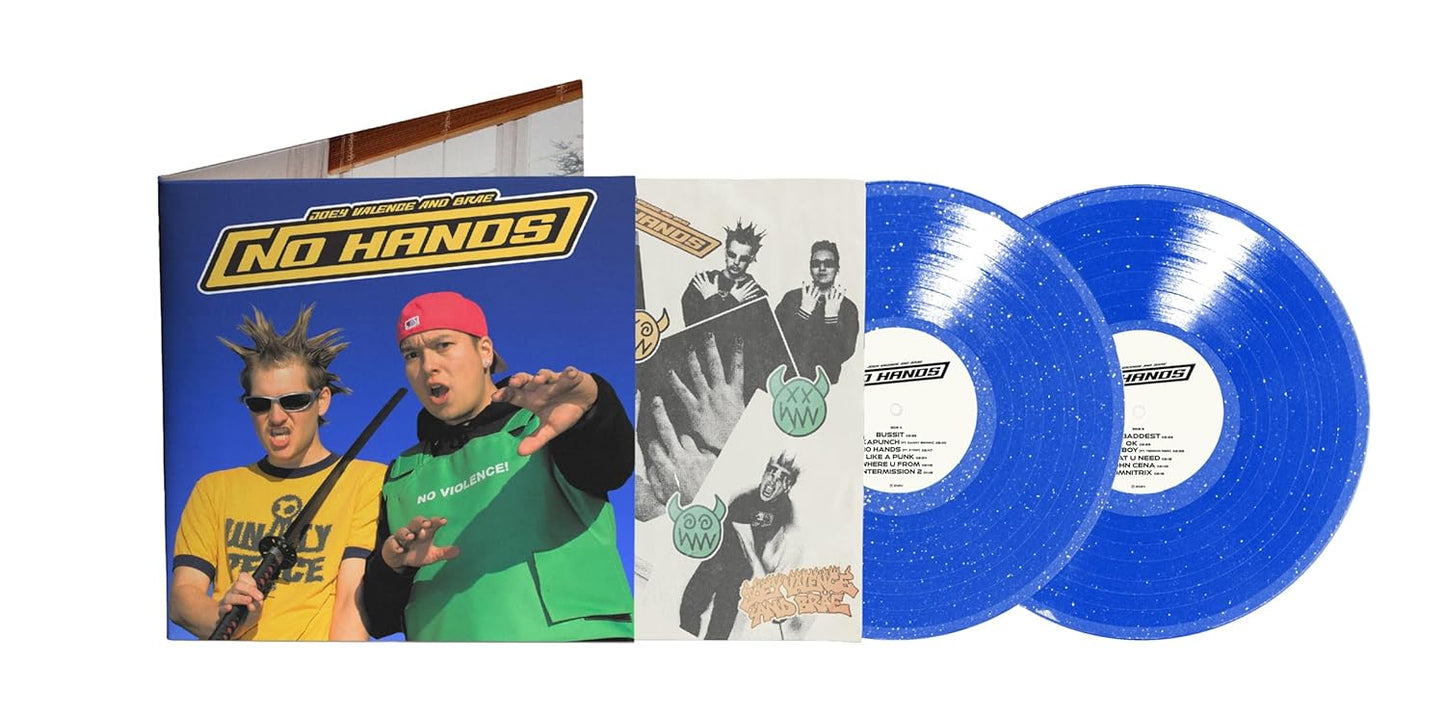 Joey Valence & Brae No Hands [Explicit Content] ("Boom Bada" Blue Colored Vinyl)