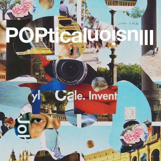 John Cale Poptical Illusion (Indie Exclusive Translucent Orange Vinyl)
