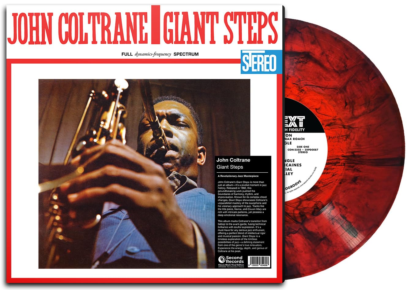 John Coltrane Giant Steps (Limited Edition, Red Marble Colored Vinyl)