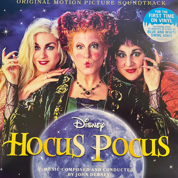 John Debney Hocus Pocus Soundtrack (Limited Edition, Blue & White Swirl Colored Vinyl) (2 Lp)