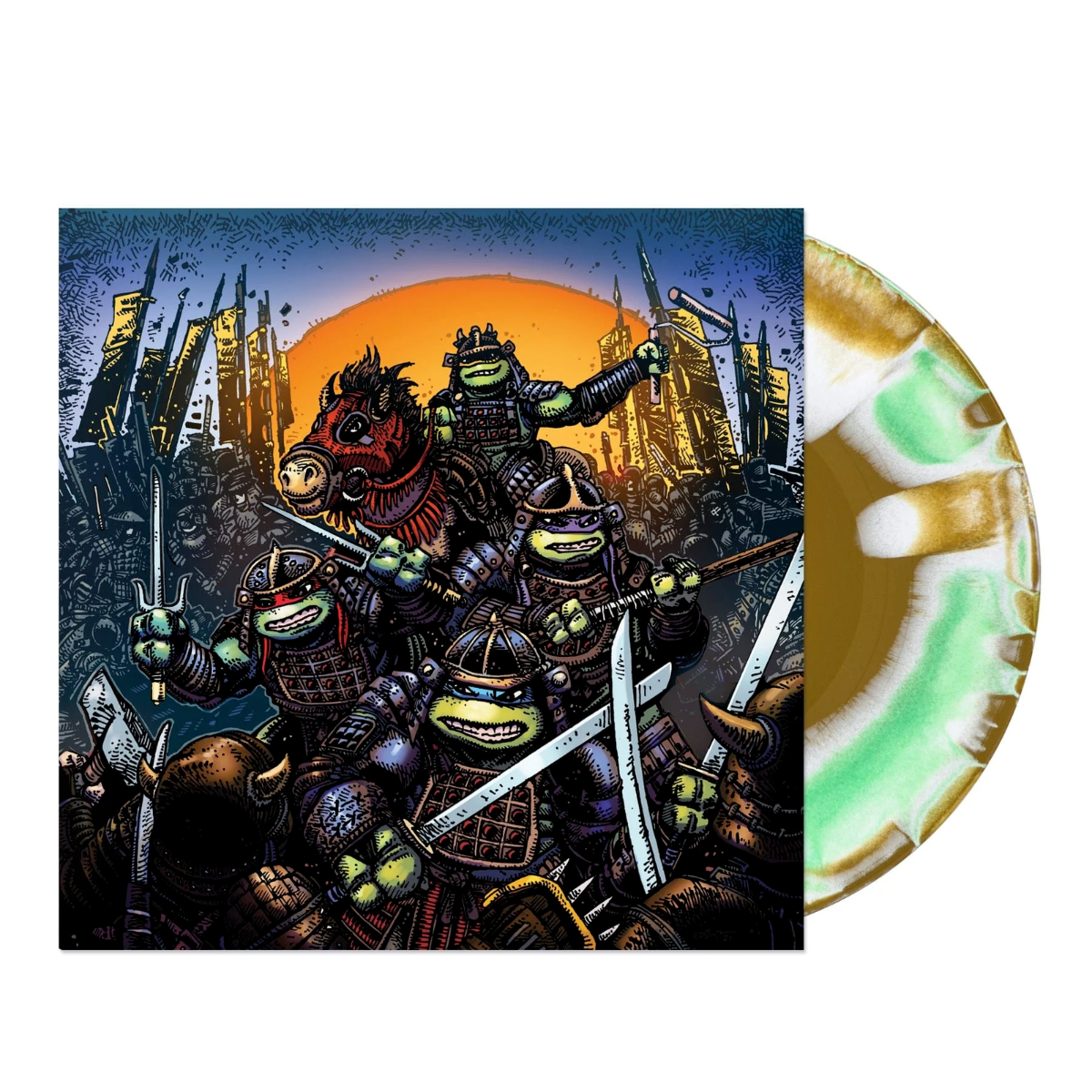 John Du Prez Teenage Mutant Ninja Turtles Part Iii (Original Soundtrack) (Time Sceptter Colored Vinyl)