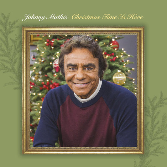 Johnny Mathis Christmas Time Is Here (CHRISTMAS TREE GREEN VINYL)