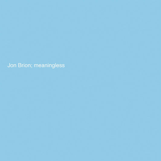 Jon Brion Meaningless