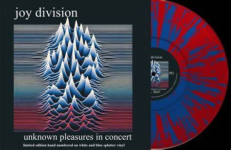 Joy Division Unknown Pleasures In Concert (Limited Edition, Hand Numbered, White & Blue Splatter Colored Vinyl) [Import]