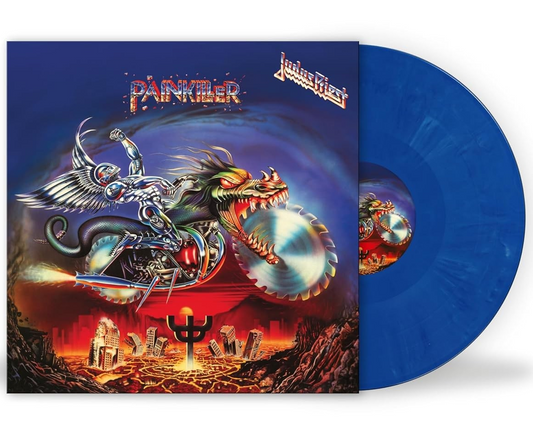 Judas Priest Painkiller (Limited Edition, Blue Marble Colored Vinyl) [Import]