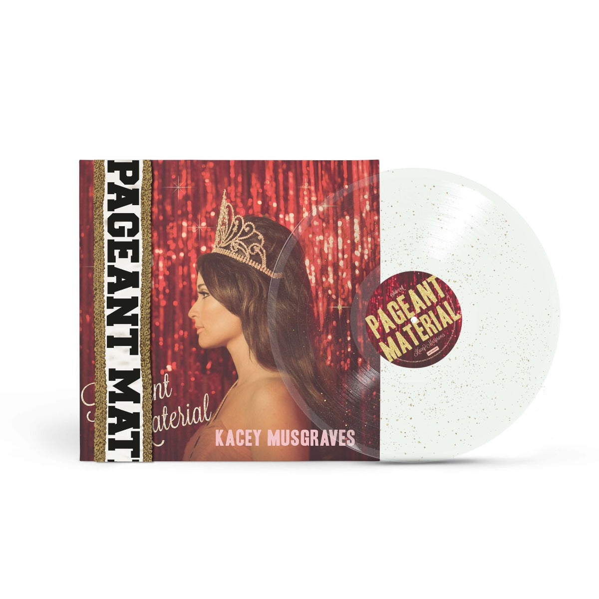 Kacey Musgraves Pageant Material (10 Year Anniversary) [Clear Gold Glitter Lp]