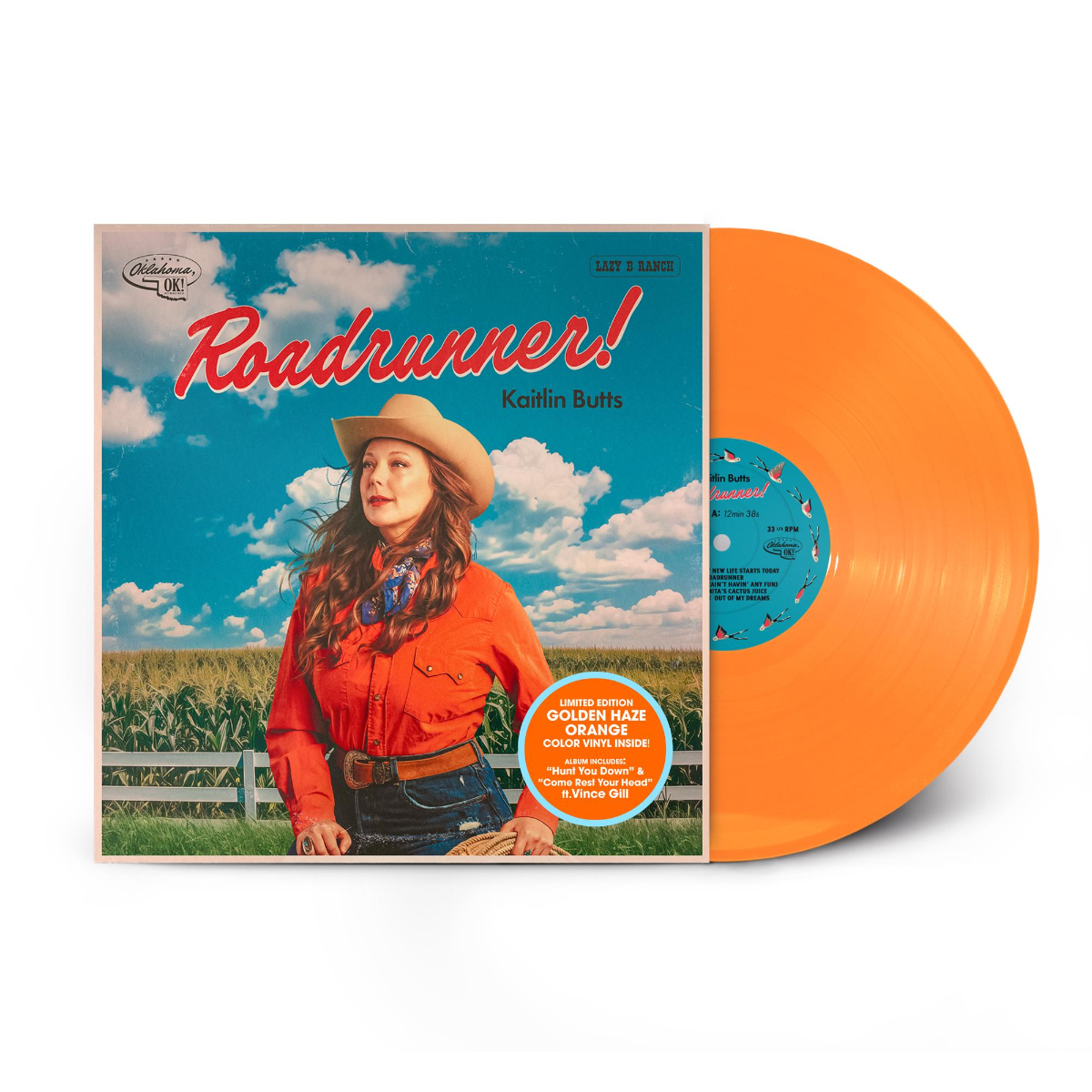 Kaitlin Butts Roadrunner (Indie Exclusive, Colored Vinyl, Golden Haze Orange) (2 Lp's)
