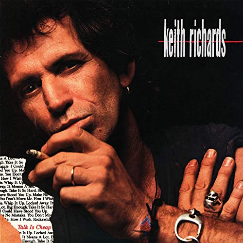 Keith Richards TALK IS CHEAP (LIMITED EDITION RED VINYL)