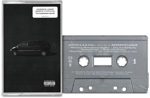 Kendrick Lamar good Kid, M.A.A.D City (10th Anniversary Edition) [Black Cassette] [Explicit Content]