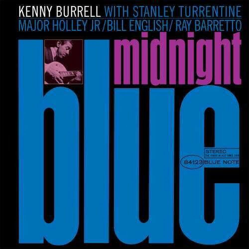 Kenny Burrell Midnight Blue (Indie Exclusive, Limited Edition, Colored Vinyl, Blue, 180 Gram Vinyl)