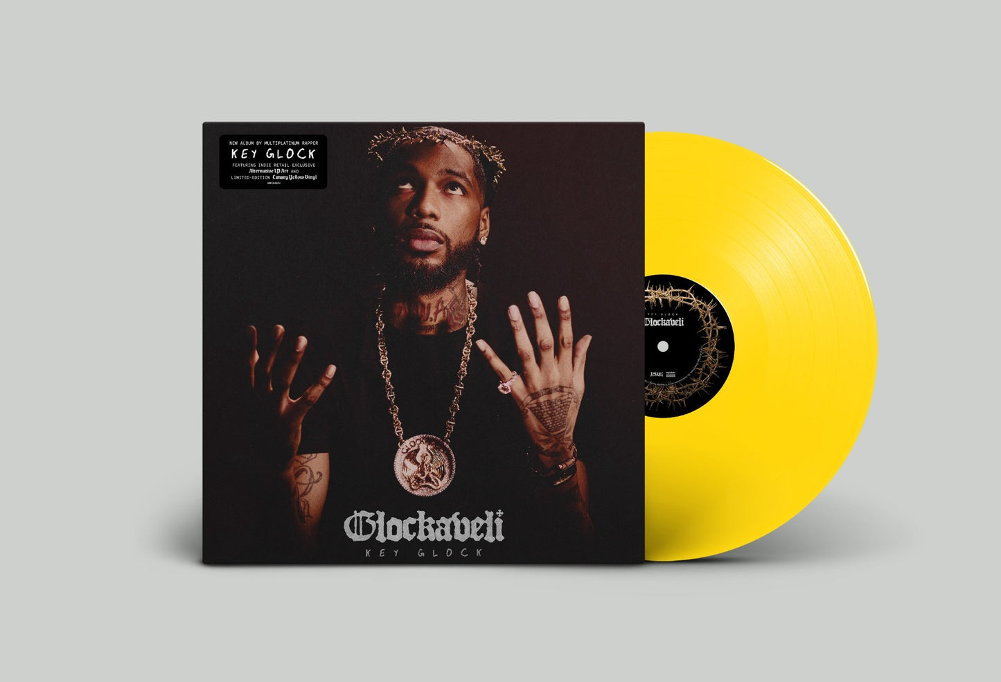 KEY GLOCK Glockaveli [Canary Yellow Lp] [Alternate Cover]