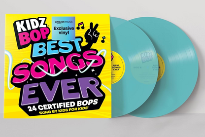 Kidz Bop Kids Kidz Bop: Best Songs Ever (Limited Edition, Amazon Exclusive, Translucent Blue Colored Vinyl) (2 Lp's)