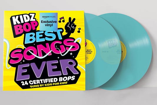 Kidz Bop Kids Kidz Bop: Best Songs Ever (Limited Edition, Amazon Exclusive, Translucent Blue Colored Vinyl) (2 Lp's)