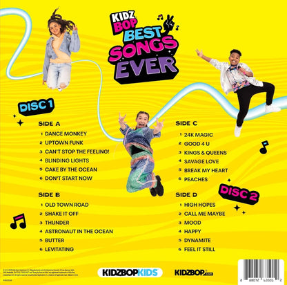 Kidz Bop Kids Kidz Bop: Best Songs Ever (Limited Edition, Amazon Exclusive, Translucent Blue Colored Vinyl) (2 Lp's)