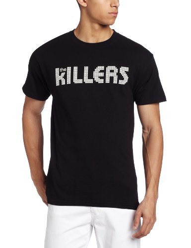 KILLERS Men'S Killers White Logo Shirt, Black, Small