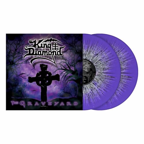 King Diamond The Graveyard (Limited Edition, Purple, Black & White Splatter Colored Vinyl) (2 Lp's)